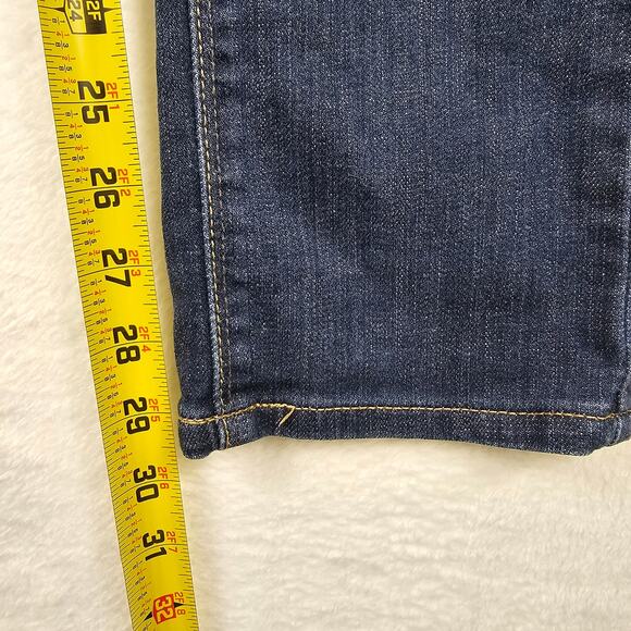 Vienus Jeans Size 27 Something Edwin Womens Straight Leg Western Scroll Pocket - Picture 13 of 14